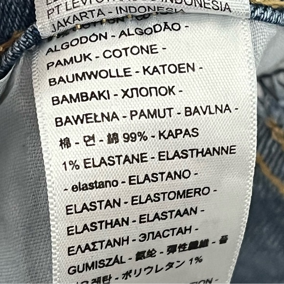 Levi's 32x33 70's High-Rise Flare Vintage Fit Women 0899 Jeans Denim premium - Picture 9 of 11